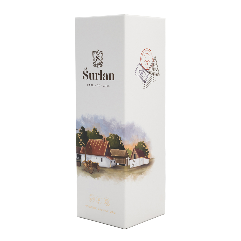 Šurlan Original rakija od šljive 0.7l sa kutijom